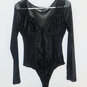 Lulus Long Sleeve Bodysuit